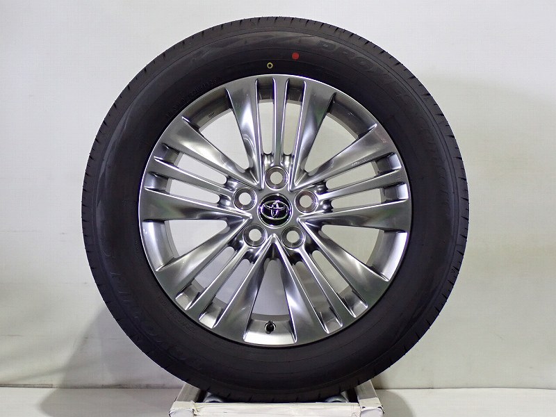 Rakuten - 【中古】225/60R18 サマータイヤ アルミホイール 4本セット トーヨー プロクセスコンフォート 1870+40-5H120 トヨタ 40系 アルファード （ 18インチ 純正 ST 新車外し 225/60-18 ）