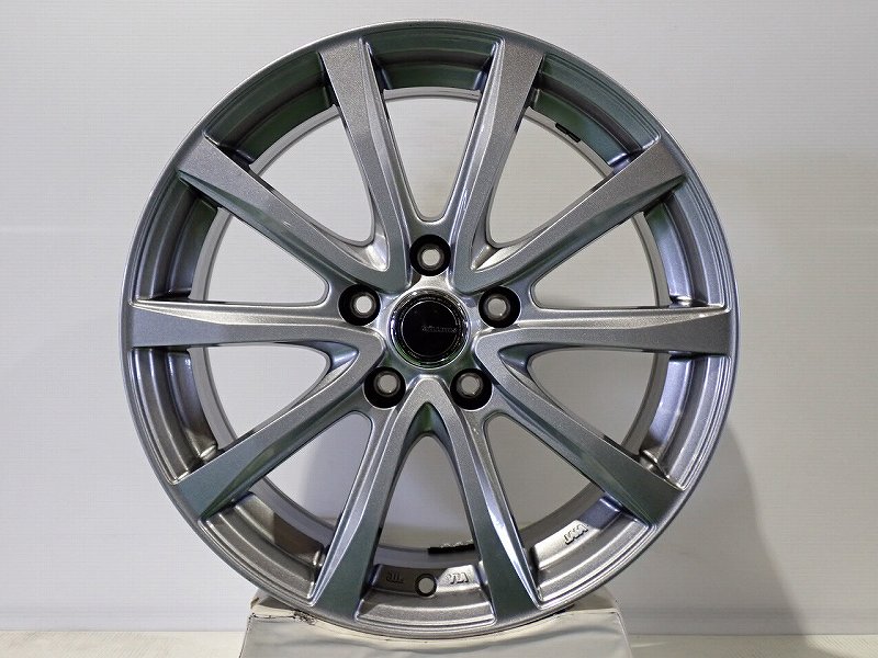 【中古】1770+38-5H114.3 アルミホイール 4本セット ヨコハマ ミルアス ( 17インチ )