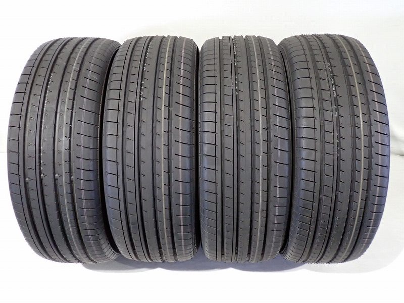 【中古】235/60R18 サマータイヤ 4本セット ヨコハマ アドバンV61 Eプラス ( 18インチ 新車外し 235/60-18 )