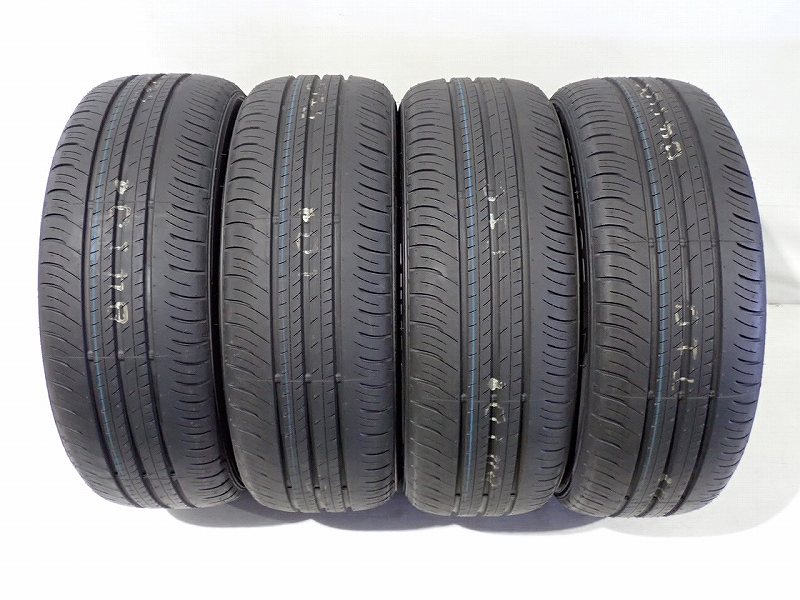 スーパーセール期間中ポイント5倍!【中古】205/55R16 サマータイヤ 4本セット ダンロップ エナセーブEC300プラス ( 16インチ 新車外し 205/55-16 )