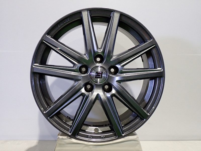 【中古】1770+38-5H114.3 アルミホイール 4本セット キョウホウ ザイン ( 17インチ )