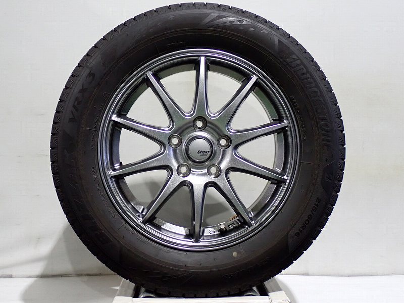 楽天市場】スタッドレスタイヤ 215/60r16 ホイールセット 中古の通販