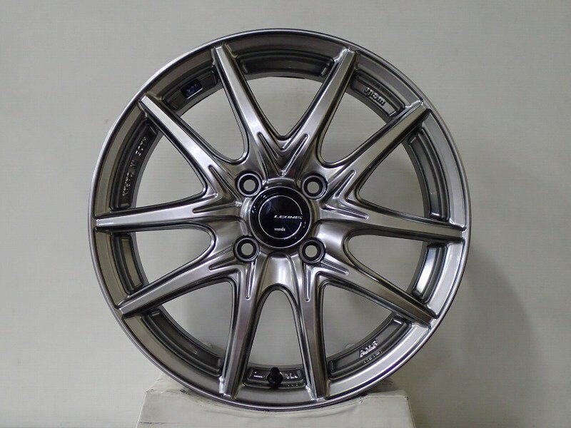 1545+45-4H100 アルミホイール 4本セット ウェッズ レオニス NAVIA01 NEXT ( 15インチ アウトレット 展示品 )
