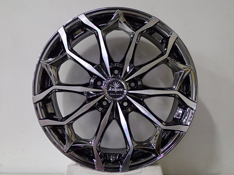 1875+38-5H114.3 アルミホイール 4本セット ウェッズ クレンツェ ジルドーン384EVO ( 18インチ アウトレット 展示品 )