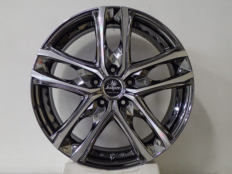 1月8日20時スタート!新春40%オフクーポン 1875+55-5H114.3 アルミホイール 4本セット ウェッズ クレンツェ シンテイル168EVO ( 18インチ アウトレット 展示品 )