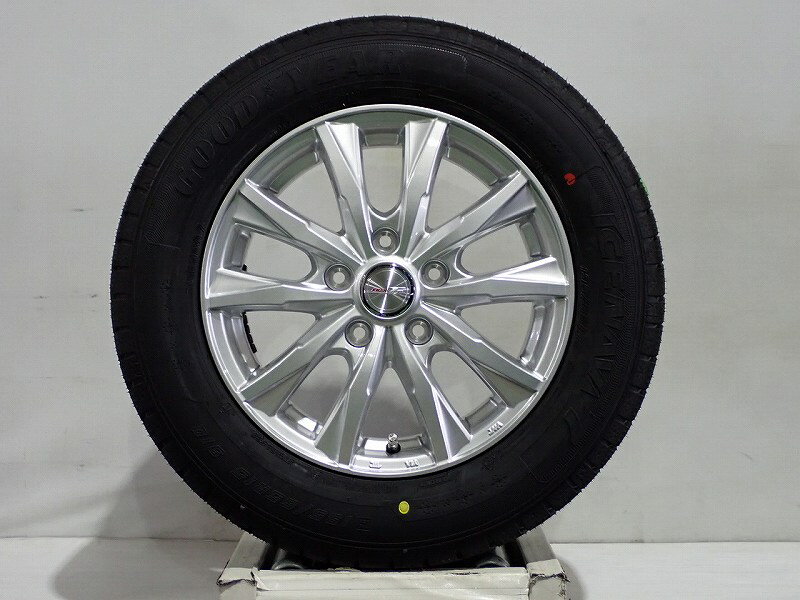 Rakuten - 195/65R15 スタッドレスタイヤ アルミホイール 4本セット グッドイヤー アイスナビ7 1560+43-5H114.3 ウェッズ ジョーカーグライド （ 15インチ アウトレット 未使用 195/65-15 ）