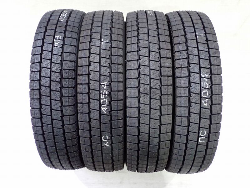 Rakuten - スーパーセール期間中ポイント5倍! 155/80R14 88/86N スタッドレスタイヤ 4本セット ダンロップ ウインターマックスLV01 (14インチ アウトレット 未使用 )