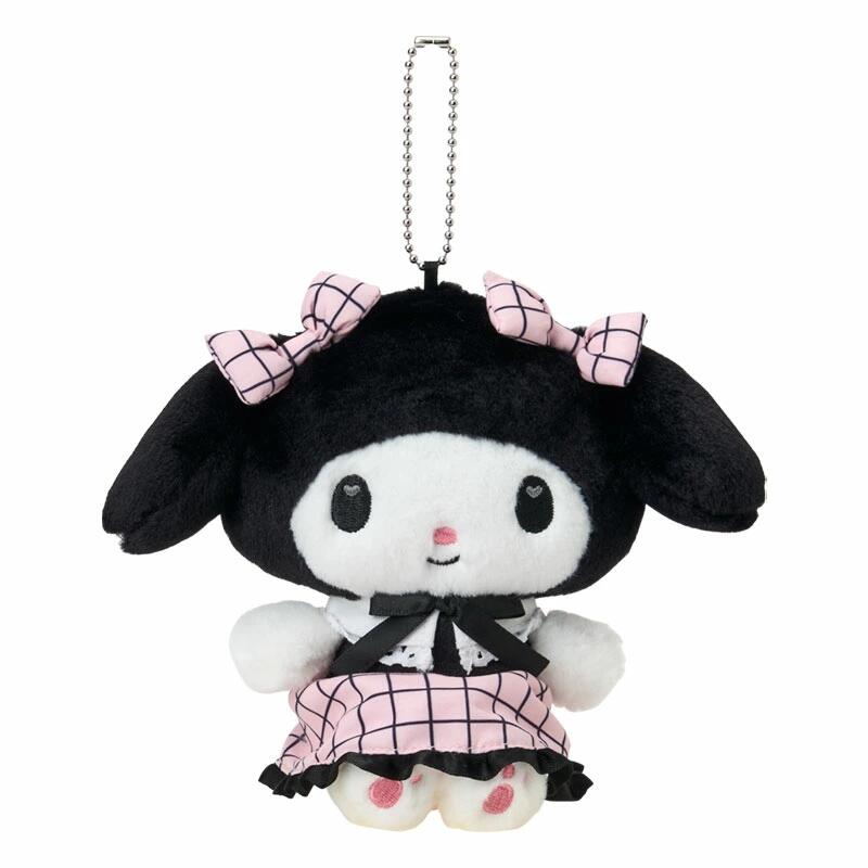 Rakuten - 【即納】ブラックグラフ マイメロディ マスコット サンリオキャラクターズ　ぬいぐるみ　流行　チェック柄　かわいい　リボン　ナカジマコーポレーション