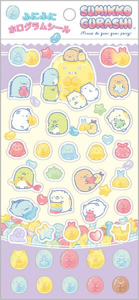 Rakuten - 【即納】すみっコぐらし　ふにふにホログラムシール　かわいい　SANX　（購入制限：おひとり様1個まで）
