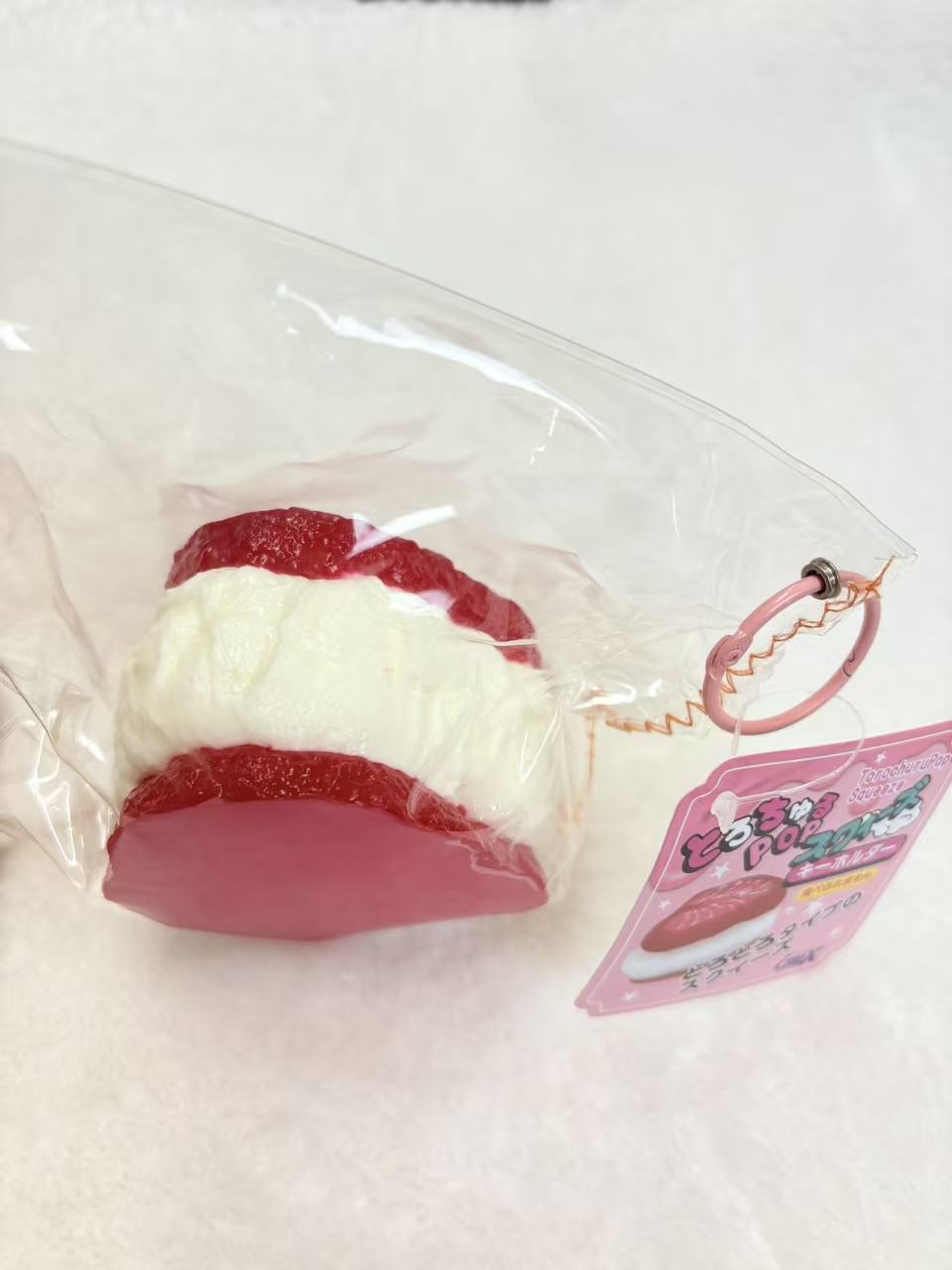 【即納】シリコン スクイーズ　癒しグッズ　暇つぶし　ハンバーガー　パイナップル　オレンジ　スイカ　イチゴ　かわいい　食用不可　クラックス　袋のまま　柔らかい　もちもち　水感　粘着　ねっとり　触感　感触　触り心地 jmstudio-10000109 Joyful Momentsスタジオ サンプル画像3