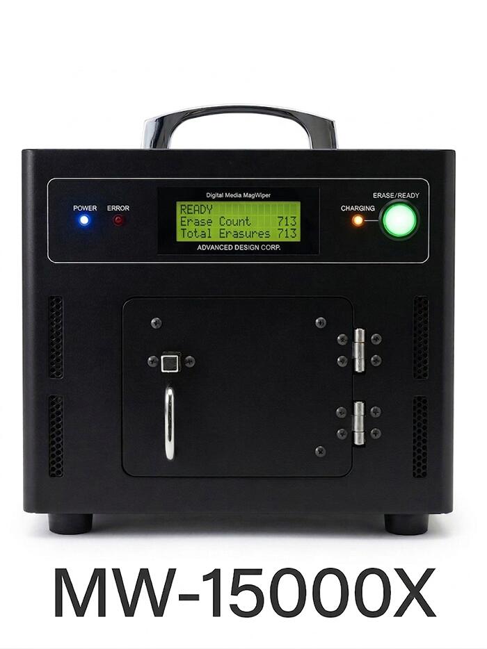 Rakuten - 【極美品中古】楽天スーパーセール アドバンスデザイン MagWiper MW-15000X 磁気データ消去装置 垂直磁気記録HDD対応 業界最高クラス12,000Oe（エルステッド）の磁気力 マイナンバー・機密情報漏洩対策の決定版