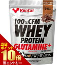 Kentai ケンタイ 100%CFMホエイプロテイン グルタミンプラス スーパーデリシャス チョコレート風味 700gプロテイン Kentai 健康体力研究所