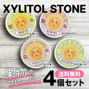 フルーツ4点セット キシリトールストーン XYLITOL STONEキシリトール 100％ オリジナル キャンディ XYLITOL STONE キシリ タブレット ブロック 飴 アメ 子供 虫歯 爽快感 歯磨き ノンシュガー 矯正中 まとめ買い フルーツ