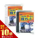 ポイント10倍★お買い物マラソン※要エントリーソルボ 楽らく腰ガード レギュラー S 63330・ブラック(4)