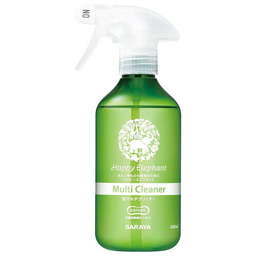 東京サラヤ ハッピーエレファント 泡マルチクリーナー 400mL 本体東京サラヤ株式会社