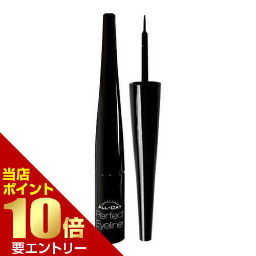 オールデー パーフェクトアイライナーアイライナー オールデー パーフェクトアイライナー all-day perfect eyeliner リキッド ウォータープルーフ お湯でOFF 目元 漆黒 二重 目力