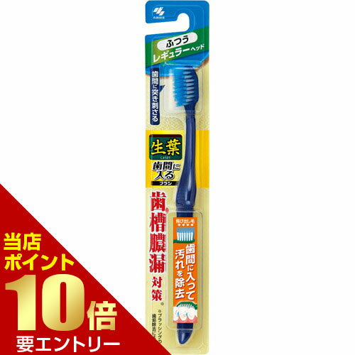 Rakuten - 生葉 歯間に入るブラシ レギュラー ふつう 1本入店内全品ポイント10倍※要エントリー
