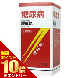 【第2類医薬品】糖解錠R 370錠糖尿病薬 糖解錠