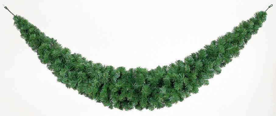 【クリスマス・装飾】180cmパインアメリカンガーランド x 260