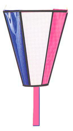 【造花・祭・お店の飾り・春用】1尺ボンボリ3色・ビニール製10個セット