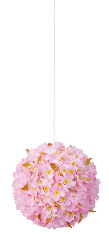 Rakuten - 【造花・シルクフラワー】30cm桜ボール