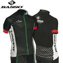 【50%OFF在庫限り】BASSO 半袖ジャージ BK/S | バッソ 上着 メンズ 男 自転車 アパレル サイクル ロードバイク bike クロスバイク 動け...