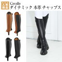 【送料無料】乗馬 チャップス ゲートル Cavallo ダイナミック 本革 チャップス 乗馬用品 馬具 その1