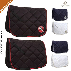 乗馬 ゼッケン サドルパッド EQULIBERTA プロト サドルパッド 乗馬用品 馬具 エクリベルタ 乗馬用品ジョセス