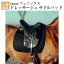 【送料無料】乗馬 ゼッケン サドルパッド horze フェニックス ドレッサージュ サドルパッド 乗馬用品 馬具 その1