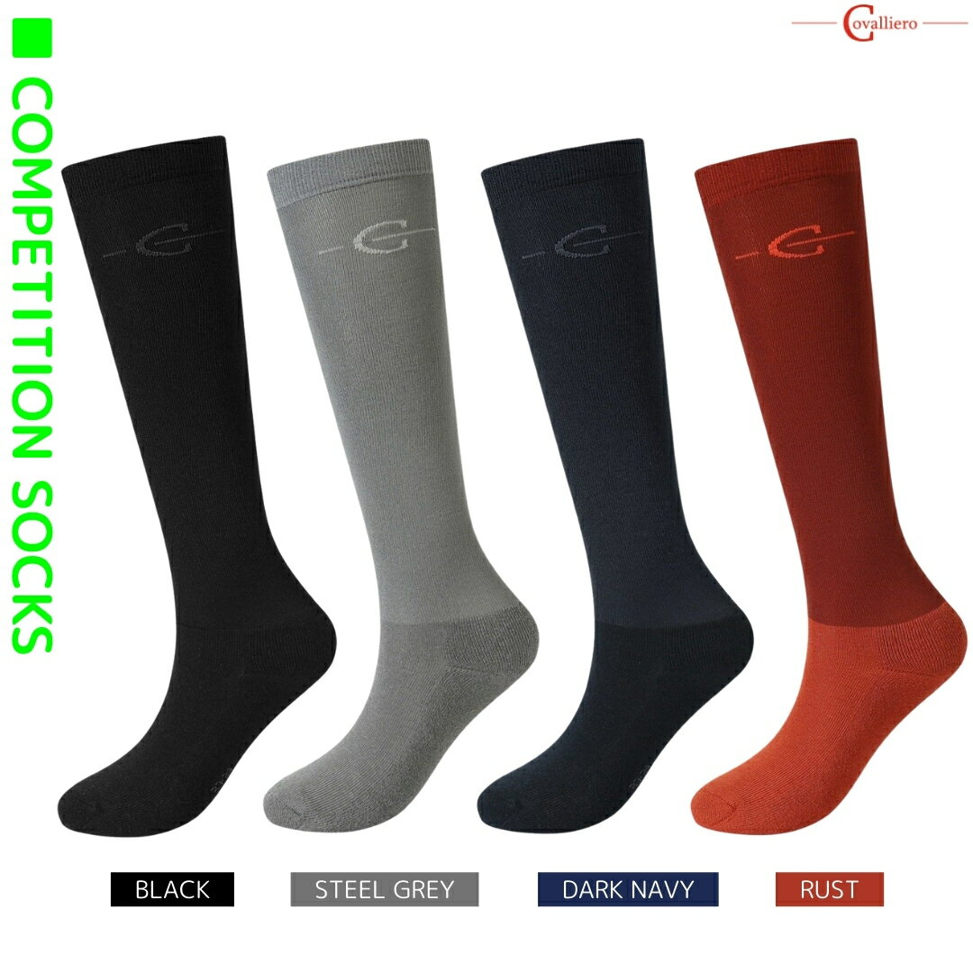 乗馬 ソックス Covalliero ’25-26AWコレクション コンペティション ソックス 乗馬用品 馬具