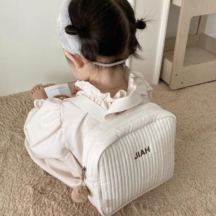 Mochila Issho Mochi Mochila gratis para bebé Mochila de regalo de primer cumpleaños Mochila de por vida Mochi Regalo para niños Niñas Celebración de nacimiento Mochila para bebé — vista 2