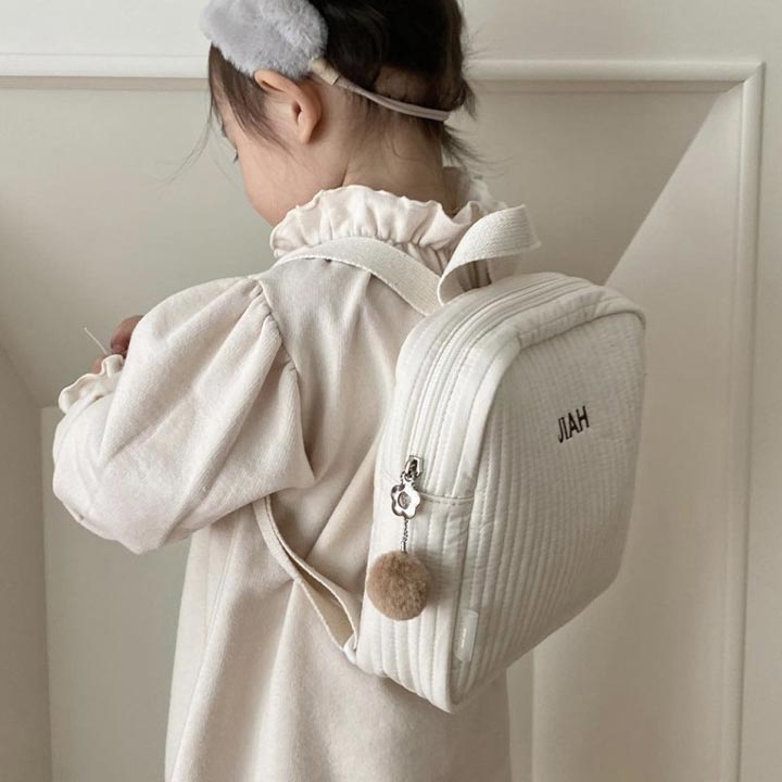 Mochila Issho Mochi Mochila gratis para bebé Mochila de regalo de primer cumpleaños Mochila de por vida Mochi Regalo para niños Niñas Celebración de nacimiento Mochila para bebé — vista 3