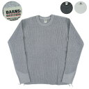 BARNS バーンズ サーマル WAFFLE 長袖Tシャツ TOUGH-NECK ロングスリーブTシャツ BR-3080