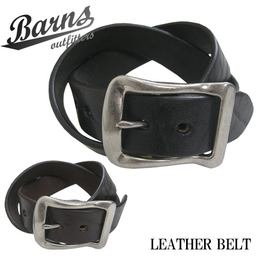 樂天商城 - BARNS バーンズ レザーベルト 栃木レザー 天然皮革 LE-4168