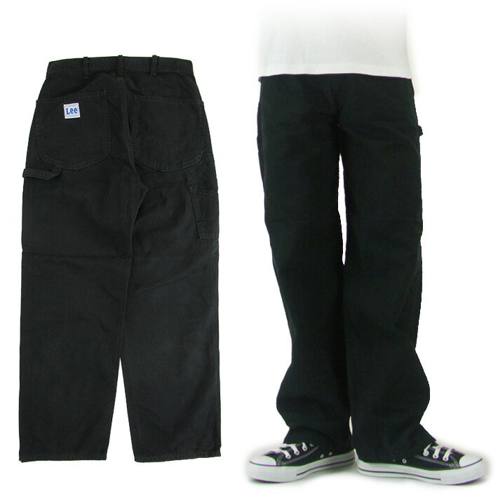 Lee ڥ󥿡ѥ ֥å DUNGAREES BLACK PAINTER PANTS LM7288-375