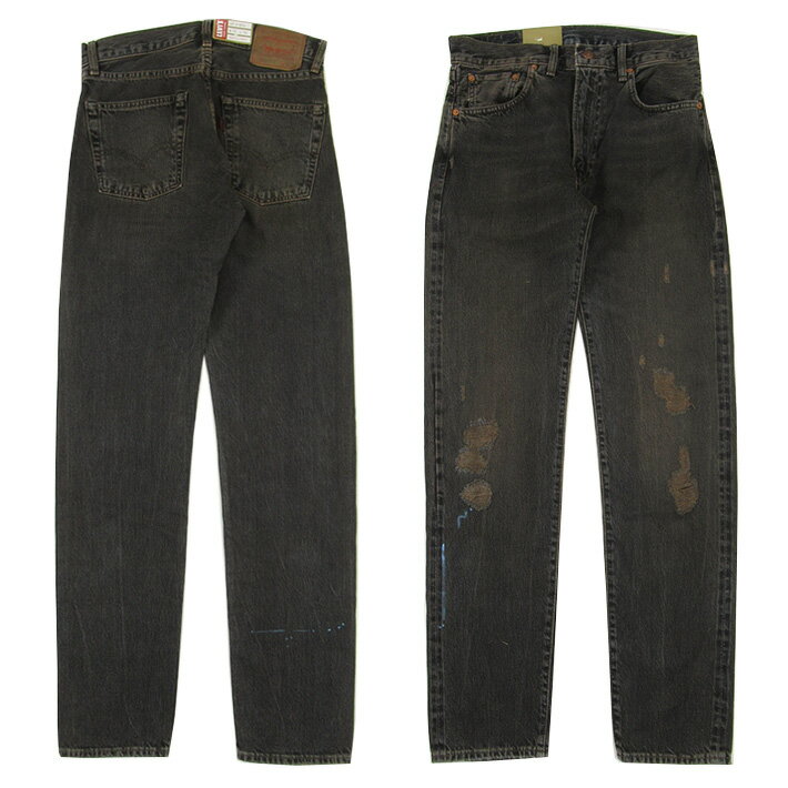 LEVIS VINTAGE CLOTHING リーバイス 551ZXX ジップフライ 1961年MODEL BLACK CROW　84283-0001