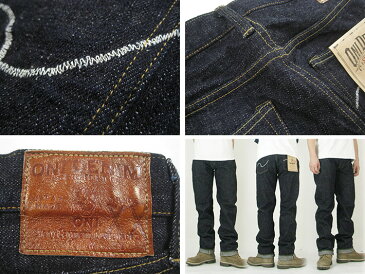 鬼デニム ONI DENIM 和紙糸刺繍 585XX 16.5oz セミタイトストレート