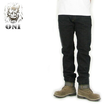 鬼デニム ONI DENIM 622 鬼藍墨 AIZUMI 16oz リラックステーパード