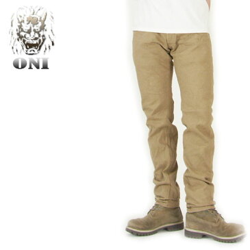 鬼デニム ONI DENIM 12.5oz ライトオンス ベージュデニム アメリカンテーパード 672BESZR