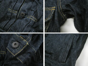 鬼デニム ONI DENIM 鬼斑撚 グリーンキャスト デニムジャケット 2nd TYPE トラッカージャケット 02516P-GCKHN