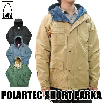 シェラデザインズ SIERRA DESIGNSロクヨンクロス使用、 シェラデザイン SIERRA DESIGN一番人気のマンパーです60/40 CLOTH POLARTEC SHORT PARKA ポーラテックショートパーカー 8031D 2011MODEL