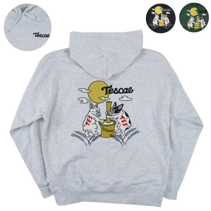 TES エンドレスサマー BUHI パーカー プルオーバー スウェットパーカー　TES MOON BUHI EMB BIG PARKA C-24374302