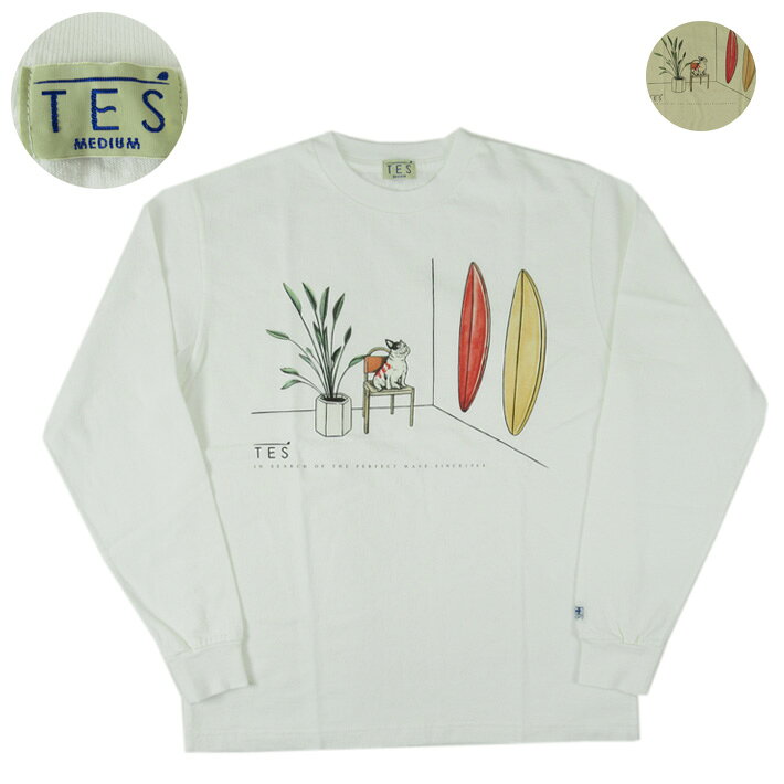 Character - TES エンドレスサマー BUHI 長袖Tシャツ CALIFORNIA LIVING L/S TEE FH-2774320