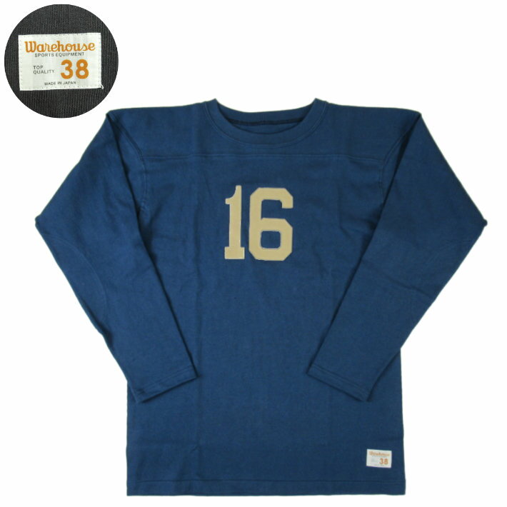 WAREHOUSE ウエアハウス Lot 5913 長袖フットボールT NO.16