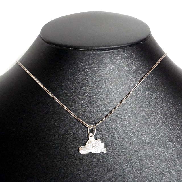 リボンハットモチーフ シルバー925製 ペンダントTOP