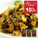 【10%OFF!楽天スーパーSALE期間限定価格】大薗漬物 霧島の味 からし高菜 90g×3袋セット