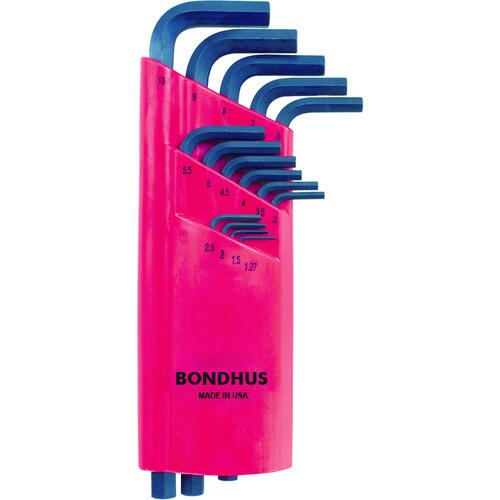乐天商城 - BONDHUS ボンダス六角L-レンチ ロング セット15本組（1．27-10mm）HLX15M【0037231121952:8108446】