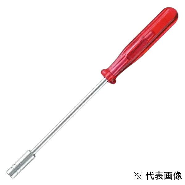 エンジニア ナットドライバー 8．0mm■ 特長グリップ部はプラスチック柄です。耐摩耗性に優れています。ニッケルメッキ仕上げです。■ 商品スペック仕様・規格適合ネジ：5対辺(mm)：8軸長(mm)：125全長(mm)：210先端径：12.0mm深さ：25.0mmグリップ径：18mm材質軸：高炭素鋼グリップ：プラスチック質量・質量単位68g使用条件-注意事項-セット内容・付属品-製造国日本