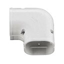 【在庫限り特価】INABA 因幡電工 スリムダクトSD 平面コーナー90° ホワイト SK66W SK-66-W