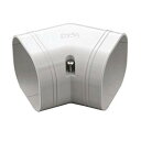 【在庫限り特価】INABA 因幡電工 スリムダクトSD 平面コーナー45° ホワイト SKF66W SKF-66-W